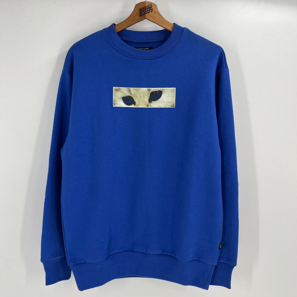 Golf Wang Odd Future Le Fleur Tyler the Creator Cat Eyes Crewneck Sweater M